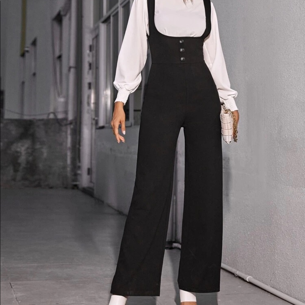 Black long pant jumpsuit! Never worn!